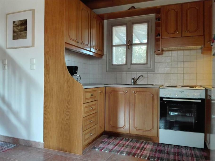 Vila Sunny House With Amazing View For 4+2 Persons Pláka Exteriér fotografie